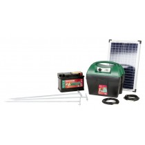 Starterset Weidezaungerät Mobil Power AD 3000 digital inkl. 25 Watt Solarmodul